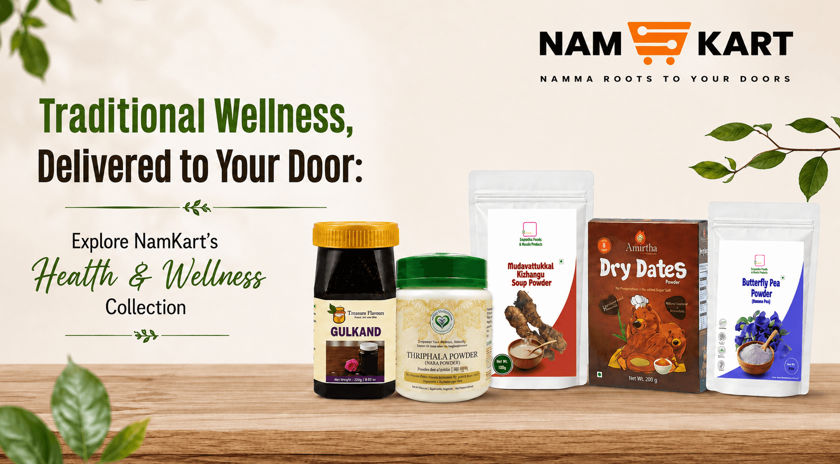 Traditional Wellness, Delivered to Your Door: Explore NamKart's Health &amp; Wellness Collection