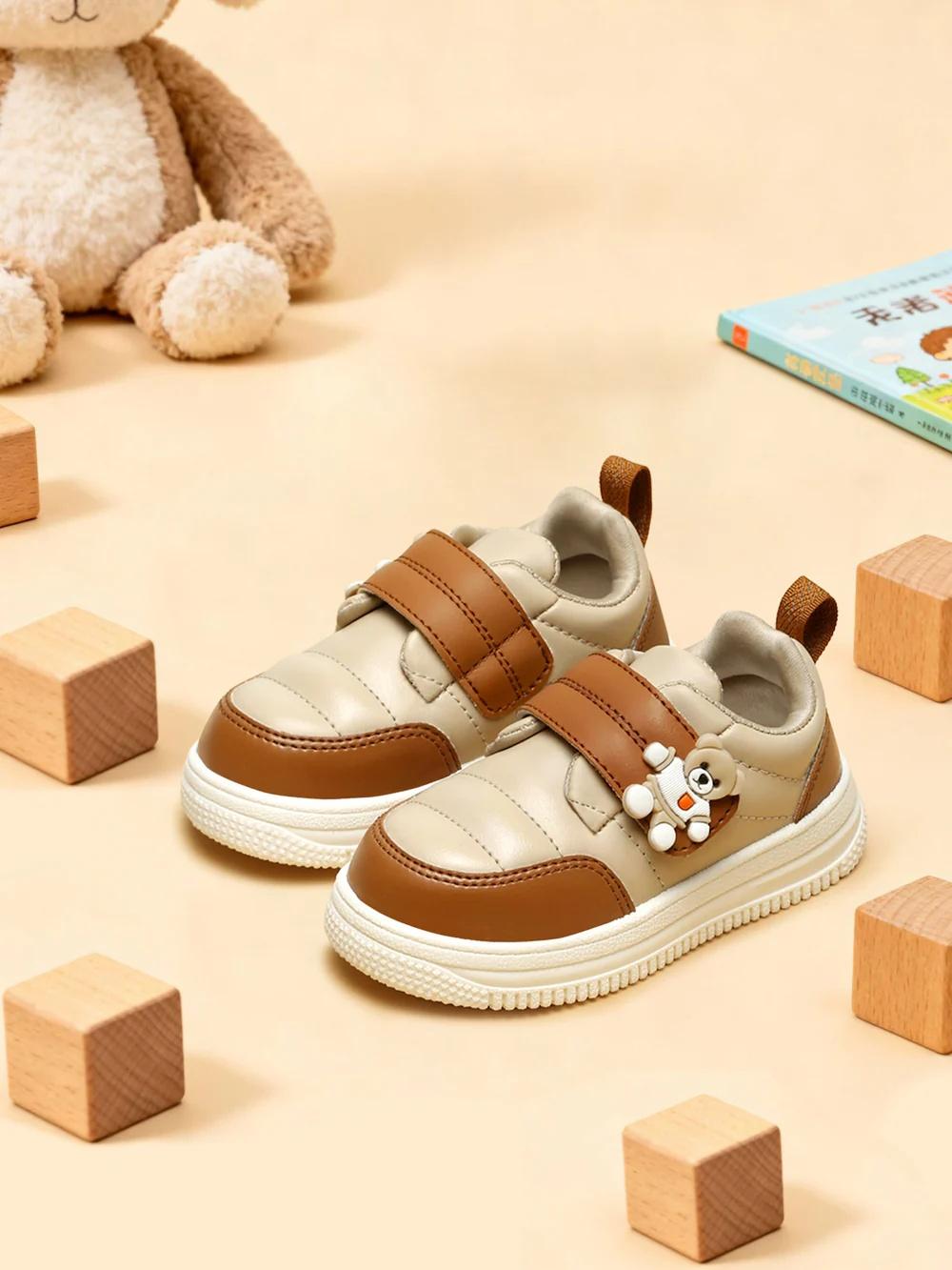 Premium Toddler Velcro sneaker shoe with Cute Bear