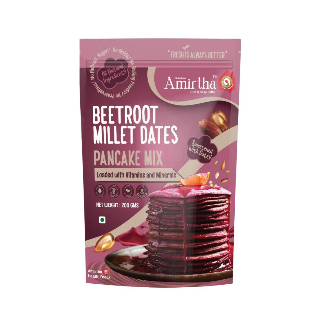 Beetroot Millet Dates Pancake Mix 200g
