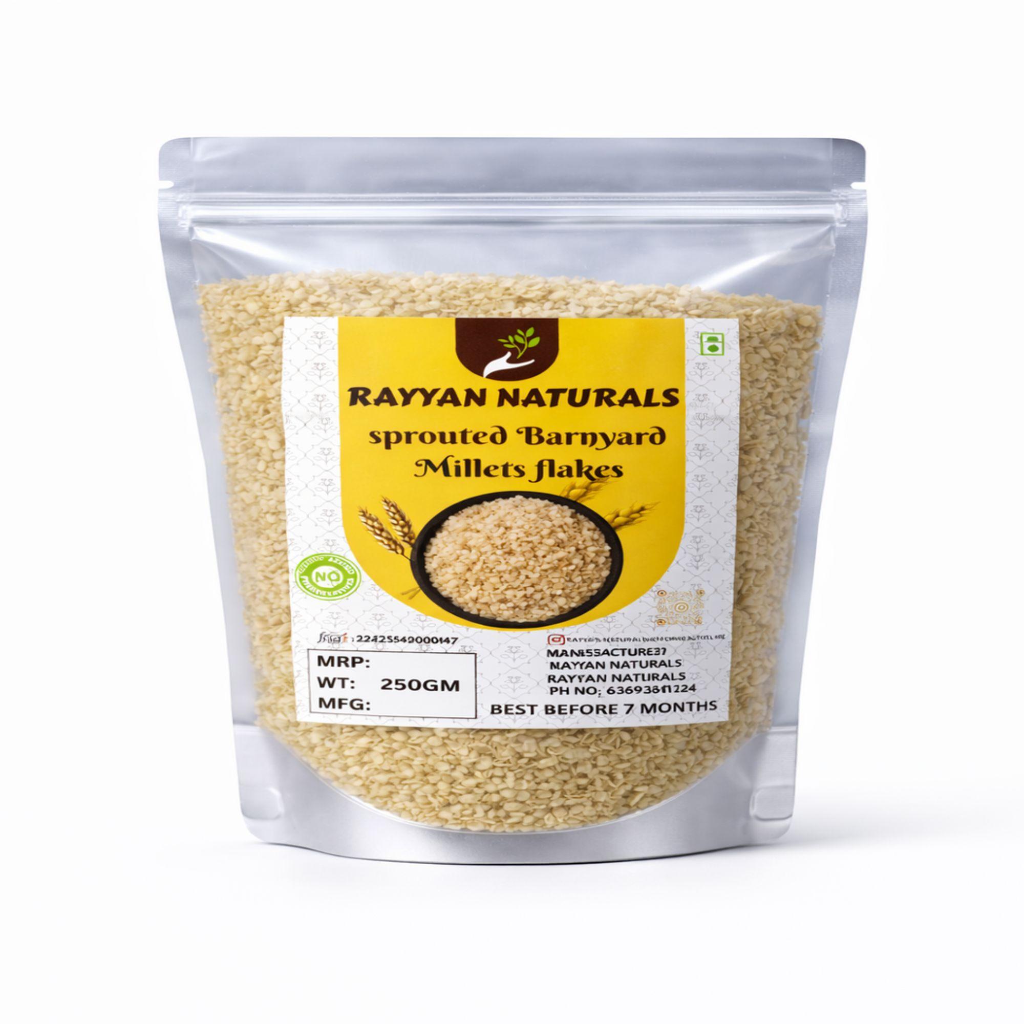 Sproutted Branyard Millet Flakes 250g 