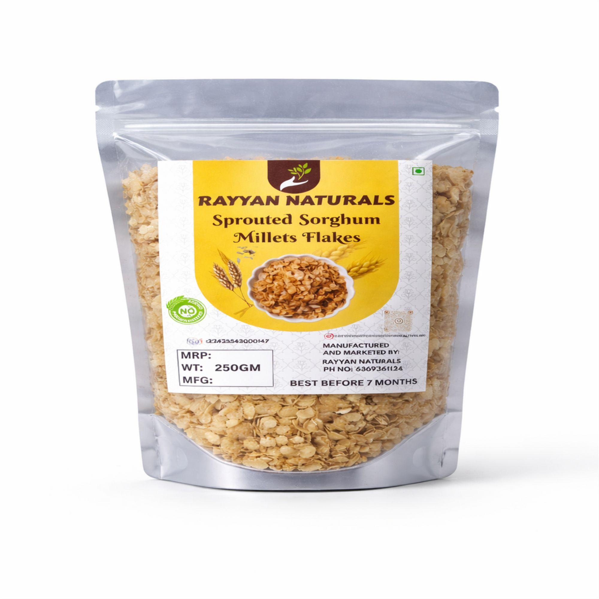 Sproutted Sorghum Millet Flakes 250gm 