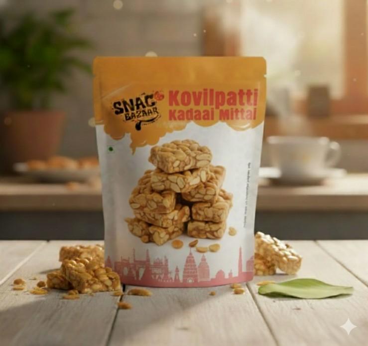 TamilNadu-Kovilpatti Kadalai Mittai-Peanut Candy