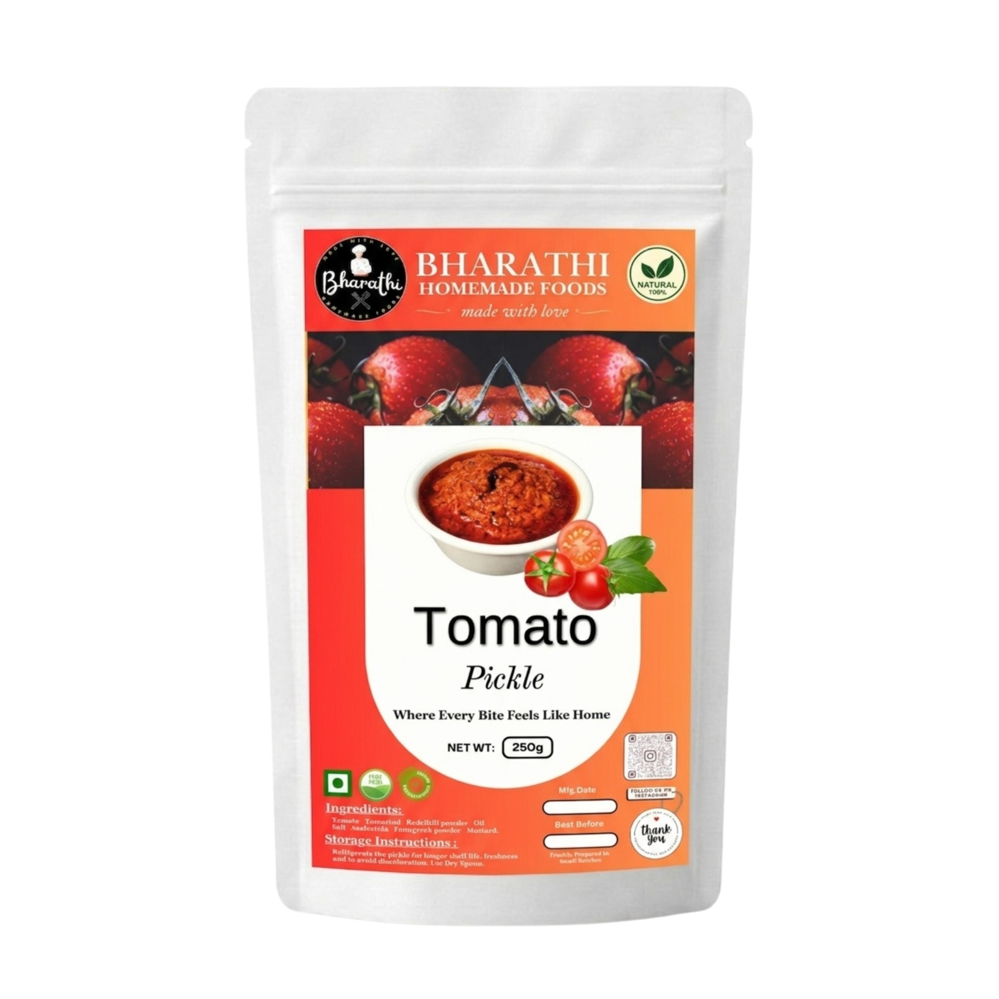 Signature Tomato Pickle- Rice Mix- Idli Dosa Side dish