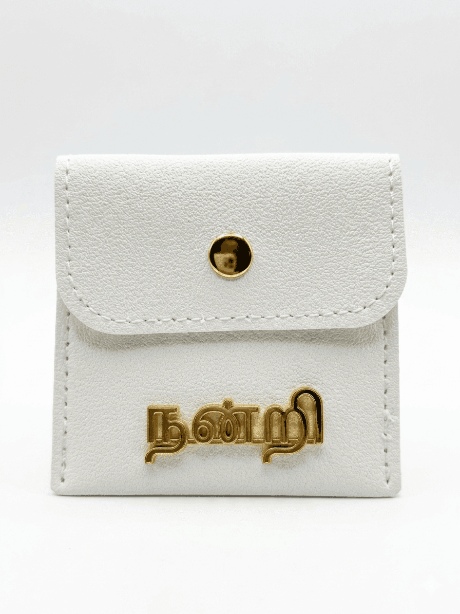 White Gift Pouch - Bulk return Gifts