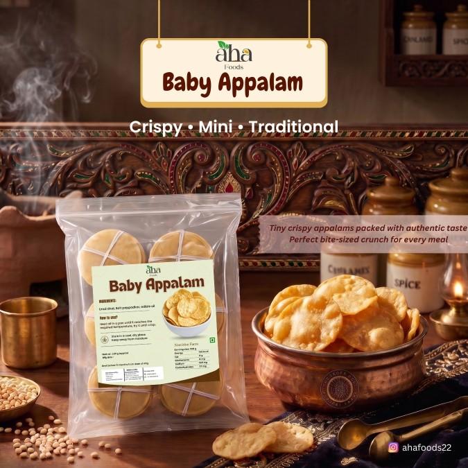 Aha Foods Baby Appalam - 100g