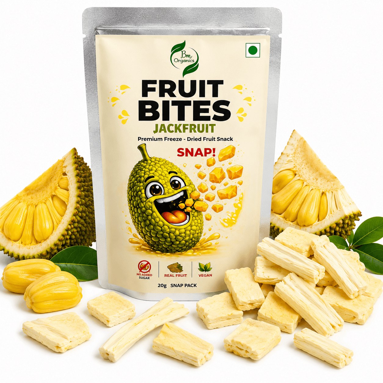 Freeze-Dried Jackfruit Bites