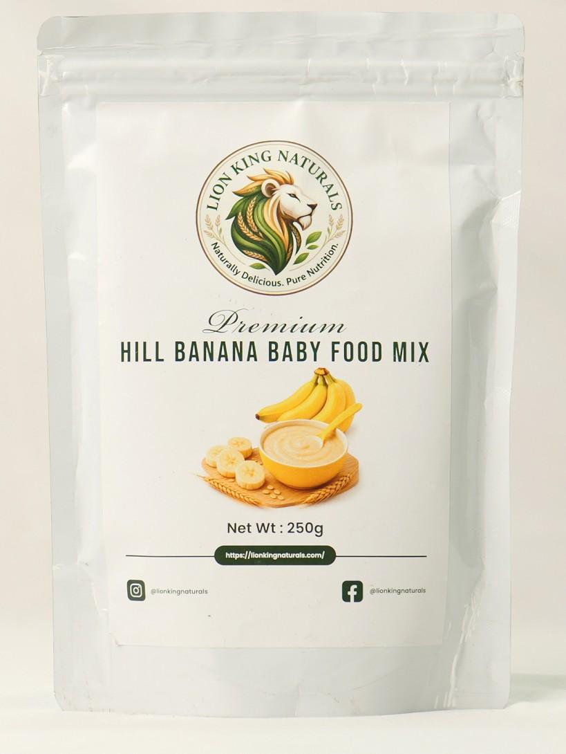 PREMIUM -  HILL BANANA BABY FOOD MIX - 250 GRM