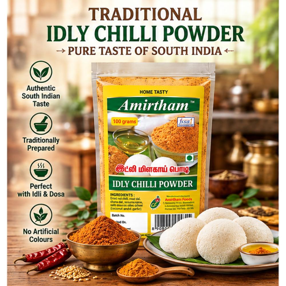 Idli Podi for Idli and Dosa