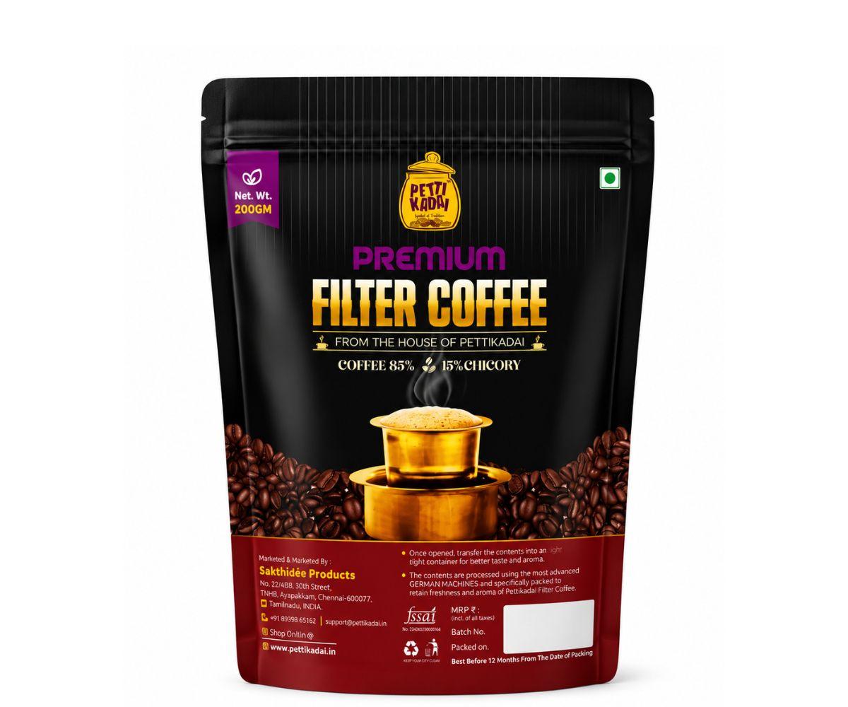 Premium Filter Coffee Powder Premium Filter Coffee Powder