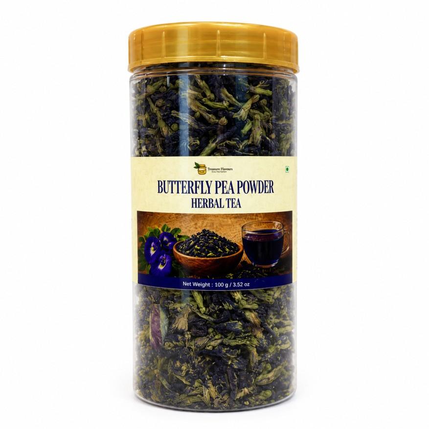 BUTTER FLY PEA DRY FLOWER 100GRAMS 3.05 Oz BUTTER FLY PEA DRY FLOWER 100GRAMS 3.05 Oz