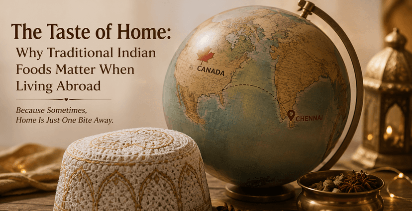 The Taste of Home: Why Traditional Indian Foods Matter When Living Abroad The Taste of Home: Why Traditional Indian Foods Matter When Living Abroad