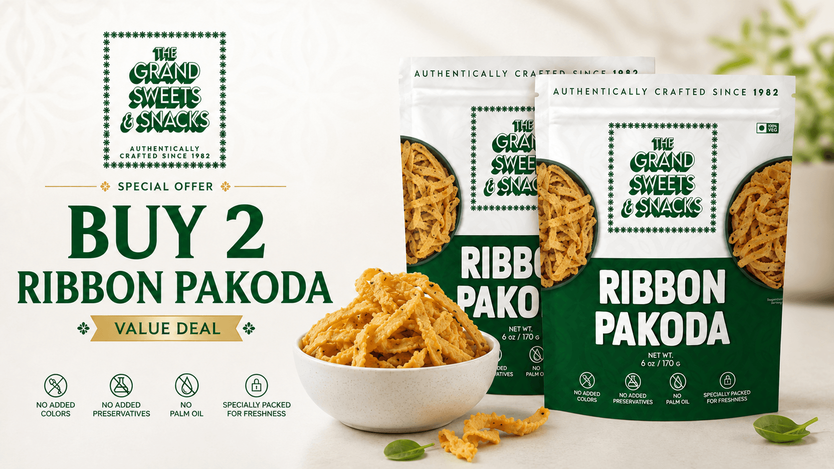 Buy 2 Ribbon Pakoda Buy 2 Ribbon Pakoda