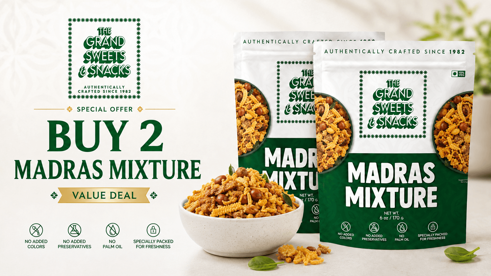 Buy 2 Madras Mixture Buy 2 Madras Mixture