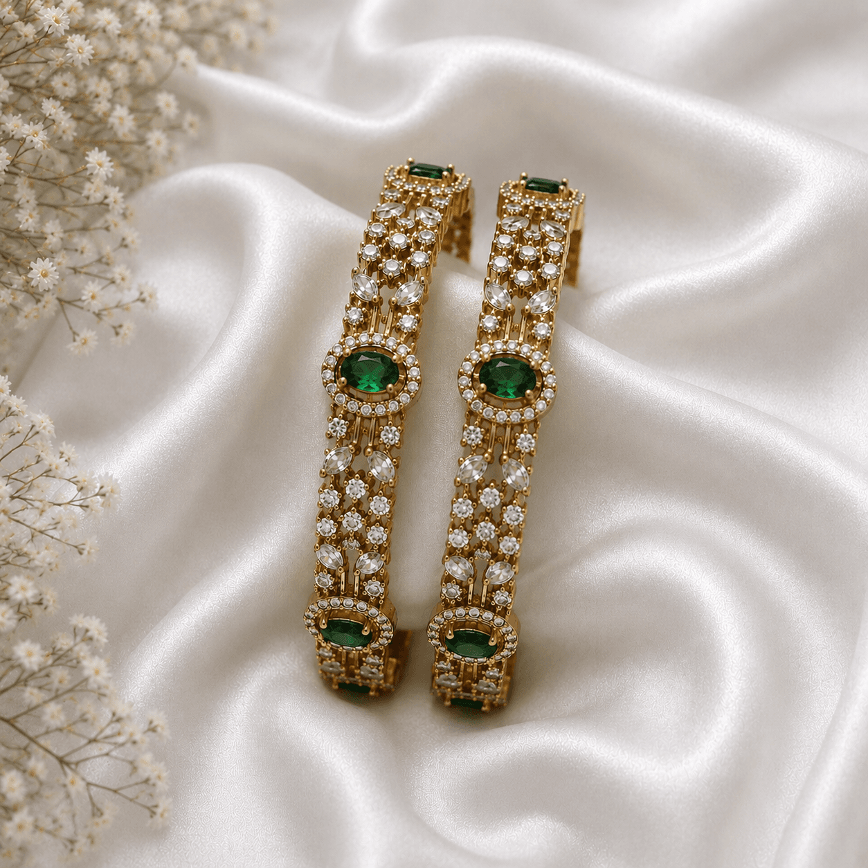 Emerald Grace Bangle Emerald Grace Bangle