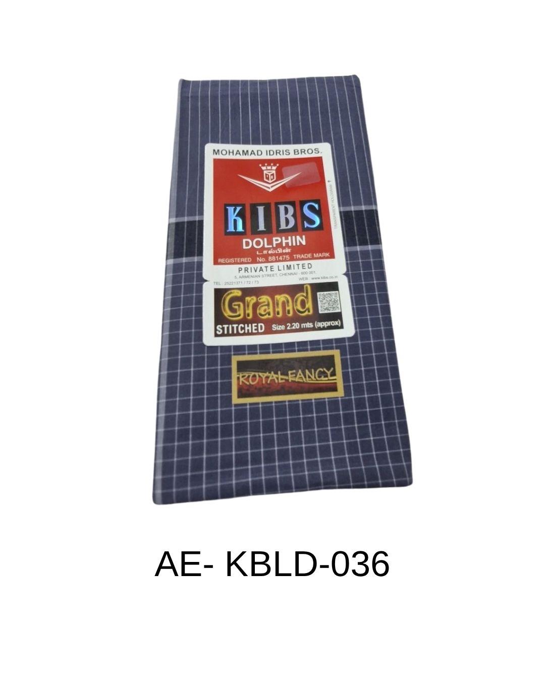 Kibs Dolphin Grand Colour Lungi- Stitched - Style No 036 Kibs Dolphin Grand Colour Lungi- Stitched - Style No 036