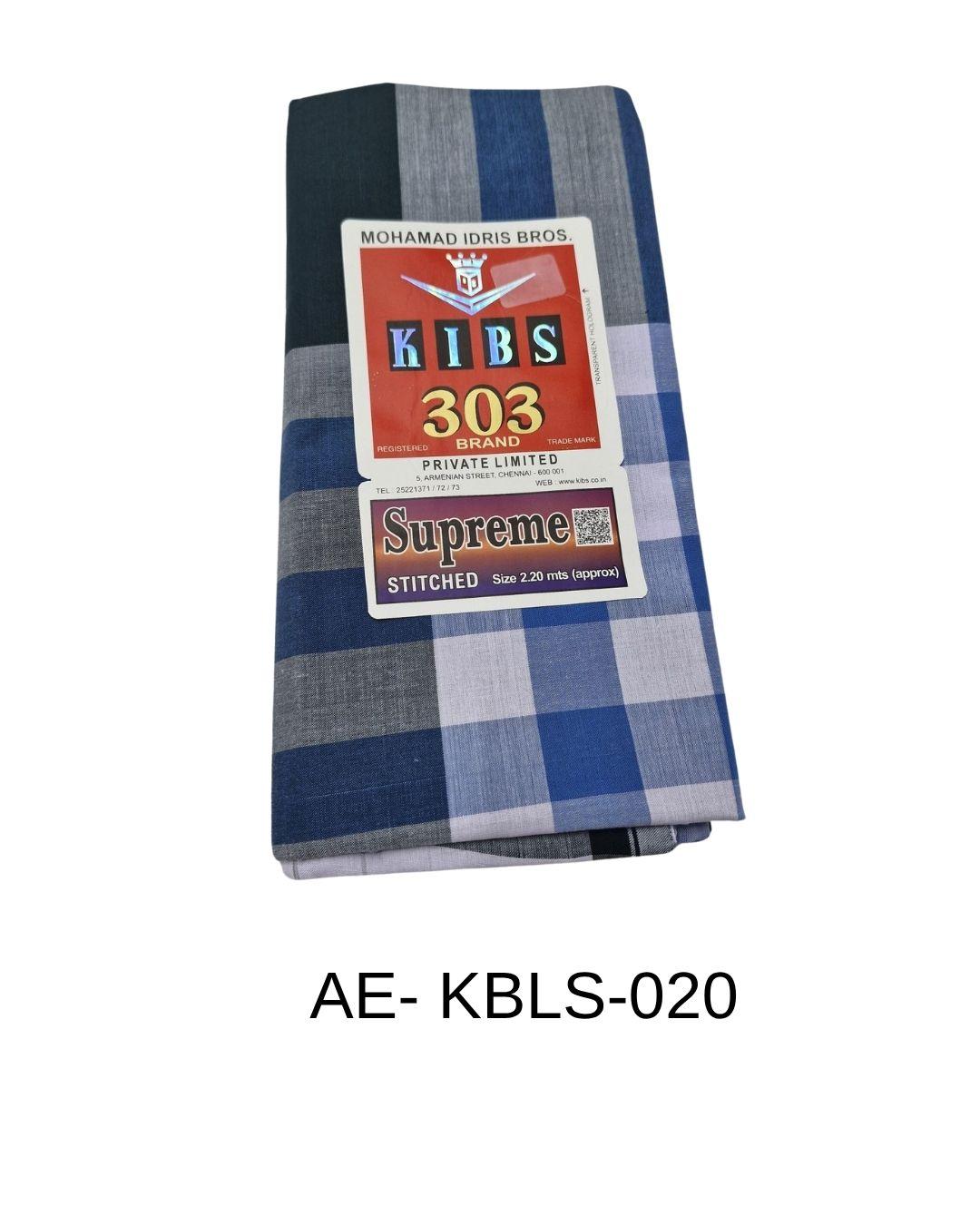 Kibs 303 Supreme Lungi - Stitched - Style No 020 Kibs 303 Supreme Lungi - Stitched - Style No 020