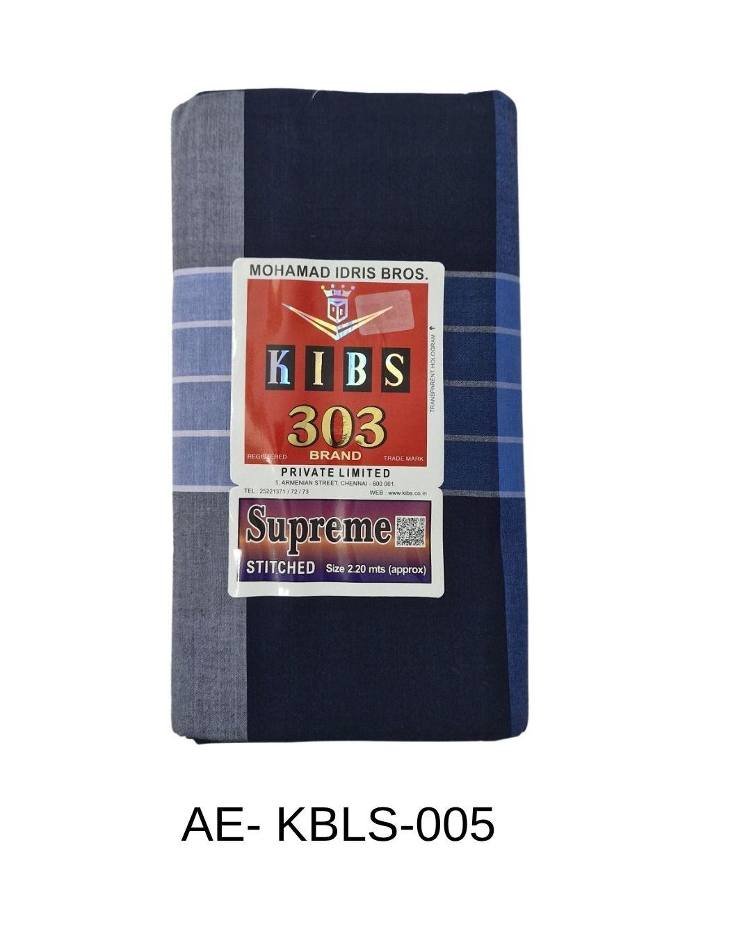 Kibs 303 Supreme Lungi - Stitched - Style No 005 Kibs 303 Supreme Lungi - Stitched - Style No 005