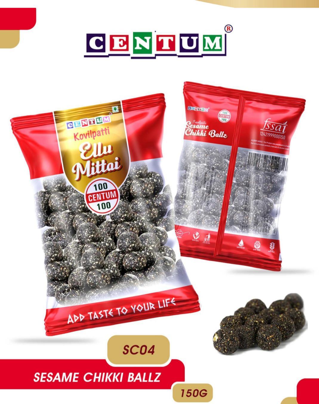 Authentic Kovilpatti Sesame Chikki Balls | Traditional Indian Til Sweet | Crunchy Sesame Jaggery Snack Authentic Kovilpatti Sesame Chikki Balls | Traditional Indian Til Sweet | Crunchy Sesame Jaggery Snack
