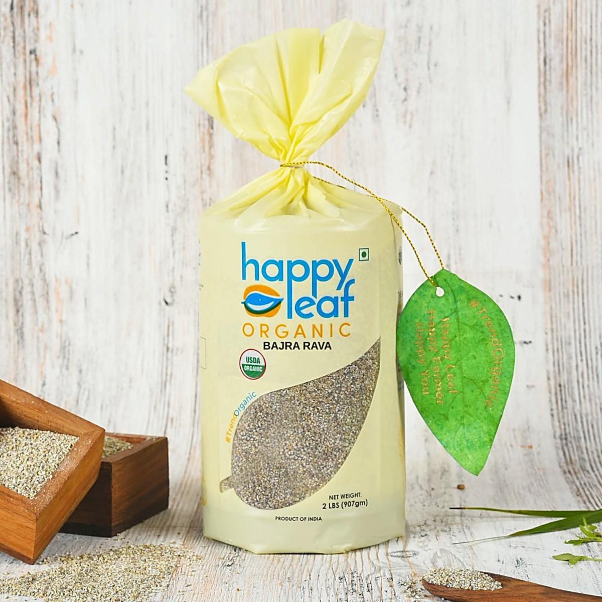 Happy Leaf Organic Bajra Rava Happy Leaf Organic Bajra Rava
