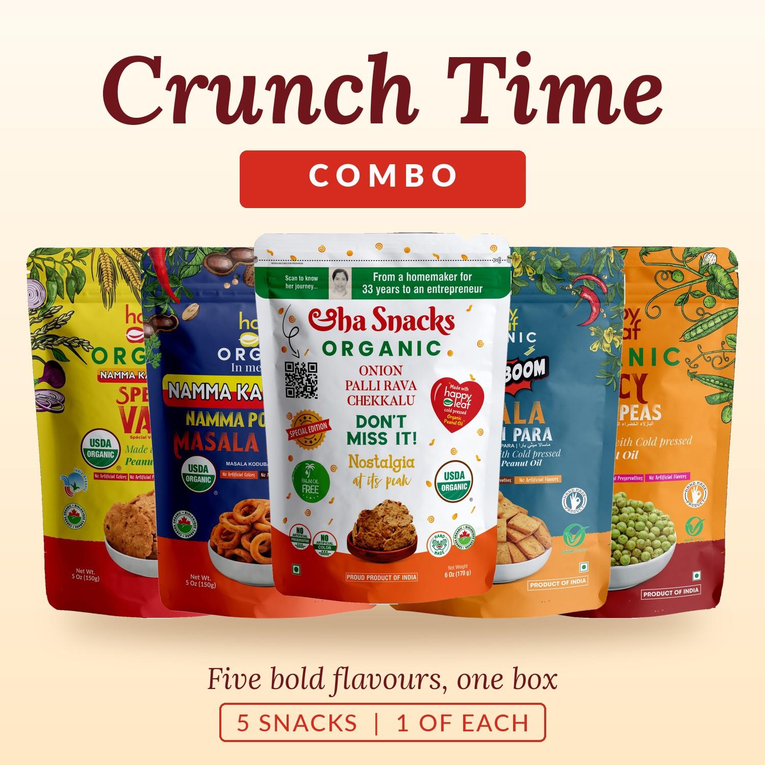 Crunch Time Combo - 5 pack Crunch Time Combo - 5 pack