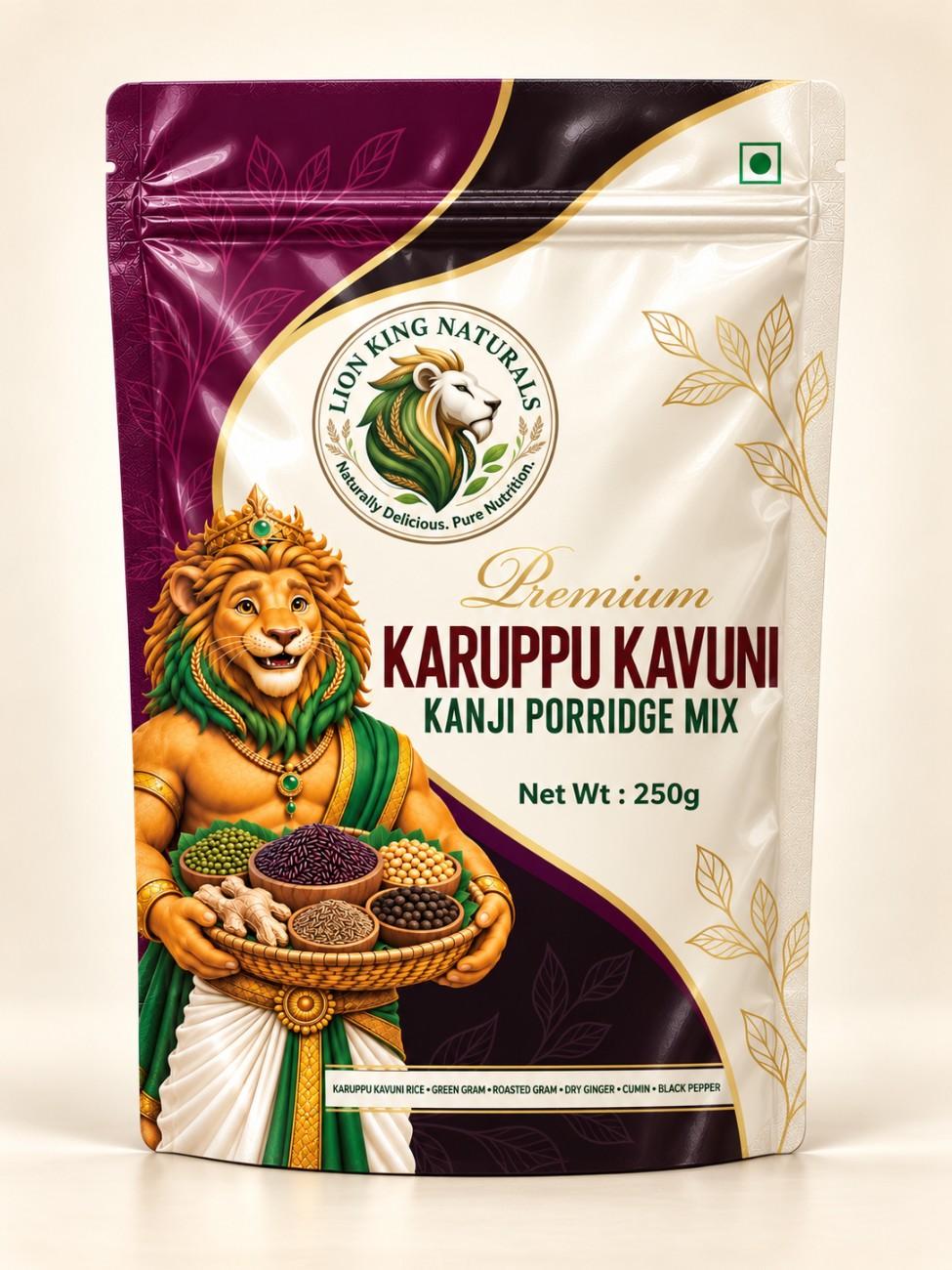 Premium Karuppu Kavuni Rice Porridge Mix 250g Premium Karuppu Kavuni Rice Porridge Mix 250g