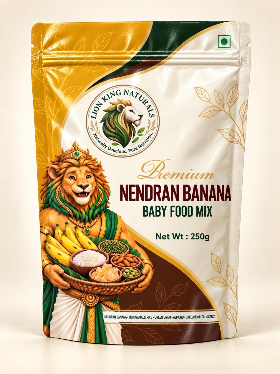 Premium Nendran Banana Baby Food Mix 250g Premium Nendran Banana Baby Food Mix 250g